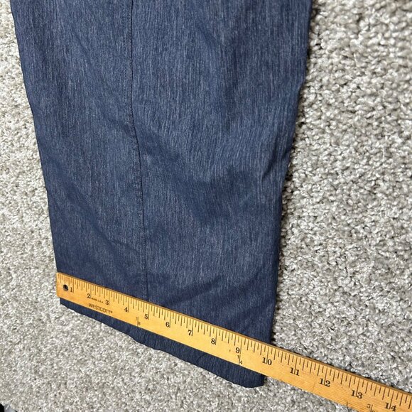 PrAna Womens Plus Size 3X Stretchy Heathered Gray Pull-On Pants With Pockets - Picture 10 of 11